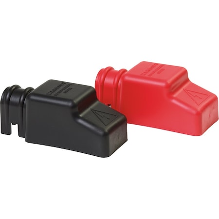 Blue Sea Systems Blue Sea 4018 Square CableCap Insulators Pair Red/Black 4018